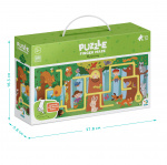 Пазл-лабіринт DodoToys Моя мандрівка лісом 300585. Изображение №3