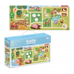 Пазл-лабіринт DodoToys Моя мандрівка фермою 300586. Изображение №1