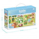 Пазл-лабіринт DodoToys Моя мандрівка фермою 300586. Изображение №3