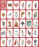 Карти гральні Macmillan Alice Pack of Cards. Зображення №4