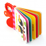 Книжка-брязкальце з прорізувачем. Мої тваринки. Зображення №5