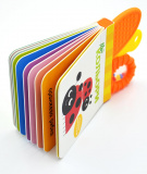 Книжка-брязкальце з прорізувачем. Мої кольори. Зображення №4