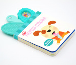 Книжка-брязкальце з прорізувачем. Мої перші слова. Зображення №1 Книжка-брязкальце з прорізувачем. Мої перші слова. Зображення №1