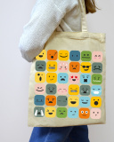 Екошопер BookOpt BK4101 Смайл бежевий. Зображення №2