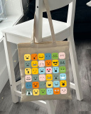 Екошопер BookOpt BK4101 Смайл бежевий. Зображення №6