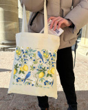 Екошопер BookOpt BK4102 Пташиний Сад, бежевий. Зображення №9