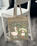 Екошопер BookOpt BK4103 Веселі Гусенята бежевий. Изображение №6