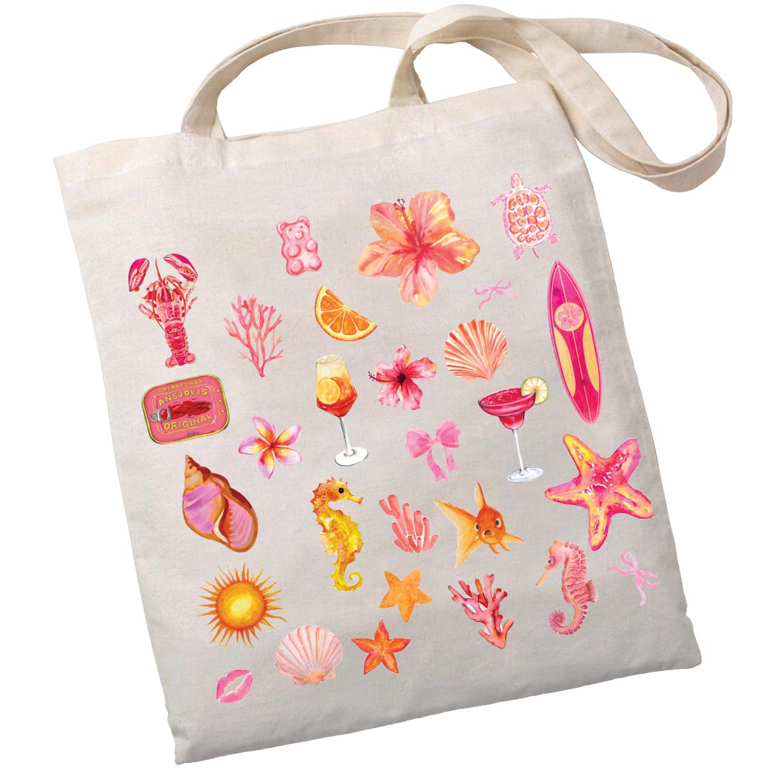 Екошопер BookOpt BK4104 Beach Vibes бежевий Екошопер BookOpt BK4104 Beach Vibes бежевий