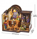 Конструктор 3D міні-будинок Robotime Rolife Magic Study DG166. Зображення №1