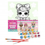Картина за номерами Ідейка для дітей L.O.L. Surprise! Spring Bling Dawn КНО1101 40х40 см. Зображення №1