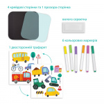 Дорожній набір для малювання Dodo Транспорт 301046. Зображення №2 Дорожній набір для малювання Dodo Транспорт 301046. Зображення №2