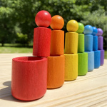 Дерев'яний сортер IGROTECO Веселка. Зображення №2