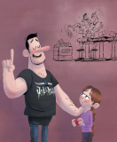 Татко Саллі стає ютубером. Зображення №5