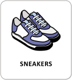 Картки з піктограмами. Одяг, взуття, аксесуари. Зображення №7