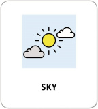 Картки з піктограмами. Природні явища. Пори року. Изображение №7