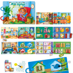 Гра розвиваюча Vladi Toys Busy Book Мій дім VT1310-08 з липучками. Зображення №2