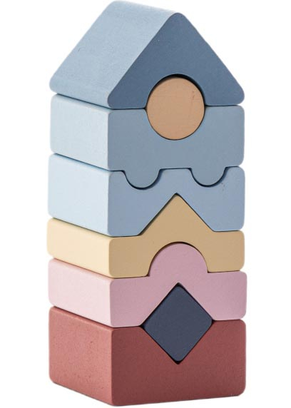 Розвивальна іграшка Cubika Пірамідка LD-23 16105 Розвивальна іграшка Cubika Пірамідка LD-23 16105