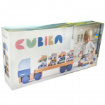 Розвивальна іграшка Cubika Тягач з машинками LM-15. Зображення №1