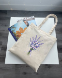 Екошопер BookOpt BK4105 Лавандовий букет бежевий. Зображення №8