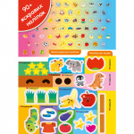 Gakken. Розумні ігри. Побудова навичок. Головоломки. 2-4 роки + наліпки і багаторазові сторінки для. Зображення №2