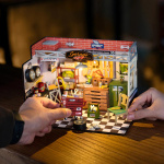 Конструктор 3D міні-будинок Robotime Rolife Garage Workshop DG165. Зображення №3