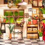 Конструктор 3D міні-будинок Robotime Rolife Emily’s Flower Shop DG145. Зображення №3 Конструктор 3D міні-будинок Robotime Rolife Emily’s Flower Shop DG145. Зображення №3