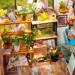 Конструктор 3D міні-будинок Robotime Rolife Cathy’s Flower House DG104. Зображення №5 Конструктор 3D міні-будинок Robotime Rolife Cathy’s Flower House DG104. Зображення №5