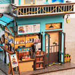 Конструктор 3D міні-будинок Tonecheer Cape Coffee Shop TQ181. Зображення №3 Конструктор 3D міні-будинок Tonecheer Cape Coffee Shop TQ181. Зображення №3