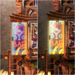 Конструктор 3D міні-будинок Tonecheer Punk Bar TQ183. Изображение №2