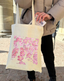 Екошопер Bookopt Сакура бежевий. Зображення №9