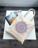 Екошопер Bookopt Орнамент - Цілий світ всередині тебе! Бежевий (ВК4056). Зображення №8