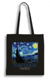 Екошопер Bookopt VAN GOGH - Зоряна ніч. Чорний (ВК4062). Зображення №1