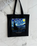 Екошопер Bookopt VAN GOGH - Зоряна ніч. Чорний (ВК4062). Зображення №5