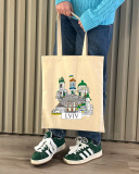 Екошопер BookOpt BK4073 Львів, бежевий. Зображення №3