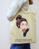 Екошопер BookOpt BK4080 "Розізлити може кожен, не кожен може втекти" бежевий. Изображение №2 Екошопер BookOpt BK4080 "Розізлити може кожен, не кожен може втекти" бежевий. Изображение №2