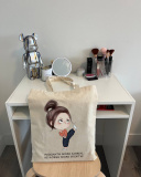 Екошопер BookOpt BK4080 "Розізлити може кожен, не кожен може втекти" бежевий. Изображение №4 Екошопер BookOpt BK4080 "Розізлити може кожен, не кожен може втекти" бежевий. Изображение №4