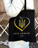 Екошопер чорний Love Ukraine. Зображення №9