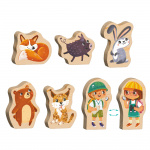 Пазл DodoToys Хто живе в лісі. Зображення №3