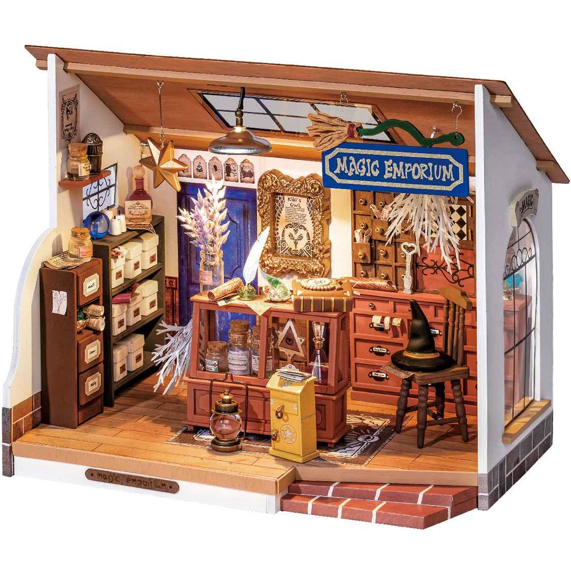 Конструктор 3D міні-будинок Robotime Rolife Kiki’s Magic Emporium DG155 Конструктор 3D міні-будинок Robotime Rolife Kiki’s Magic Emporium DG155