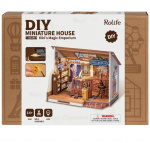 Конструктор 3D міні-будинок Robotime Rolife Kiki’s Magic Emporium DG155. Зображення №8 Конструктор 3D міні-будинок Robotime Rolife Kiki’s Magic Emporium DG155. Зображення №8