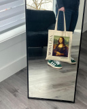 Екошопер BookOpt BK4112 Леонардо Да Вінчі "Мона Ліза" бежевий. Зображення №7