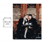 Картина по номерах Bookopt Зимова романтика 40х50 (ВК2087). Зображення №10