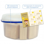 Будівельний набір IGROTECO не фарбований 30 елементів. Изображение №1