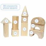 Будівельний набір IGROTECO не фарбований 30 елементів. Изображение №2