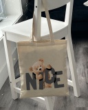 Екошопер Bookopt Nice Teddy Bear бежевий (BK4054). Зображення №6 Екошопер Bookopt Nice Teddy Bear бежевий (BK4054). Зображення №6