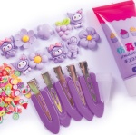 Набір для творчості Vladi Toys Клей з кабашонами VT4600-01 Заколки фіолетові. Зображення №1 Набір для творчості Vladi Toys Клей з кабашонами VT4600-01 Заколки фіолетові. Зображення №1