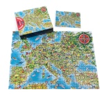 Пазли Vladi Toys De.tail Мапа Європи DT1000-16 1000 деталей. Изображение №1