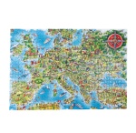 Пазли Vladi Toys De.tail Мапа Європи DT1000-16 1000 деталей. Изображение №4