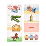 Настільна гра Strateg Розумна валіза Абетка, цифри, смаки, кольори. Изображение №2