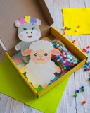 Великий набір для творчості Pompon Art Дракончик. Зображення №5 Великий набір для творчості Pompon Art Дракончик. Зображення №5